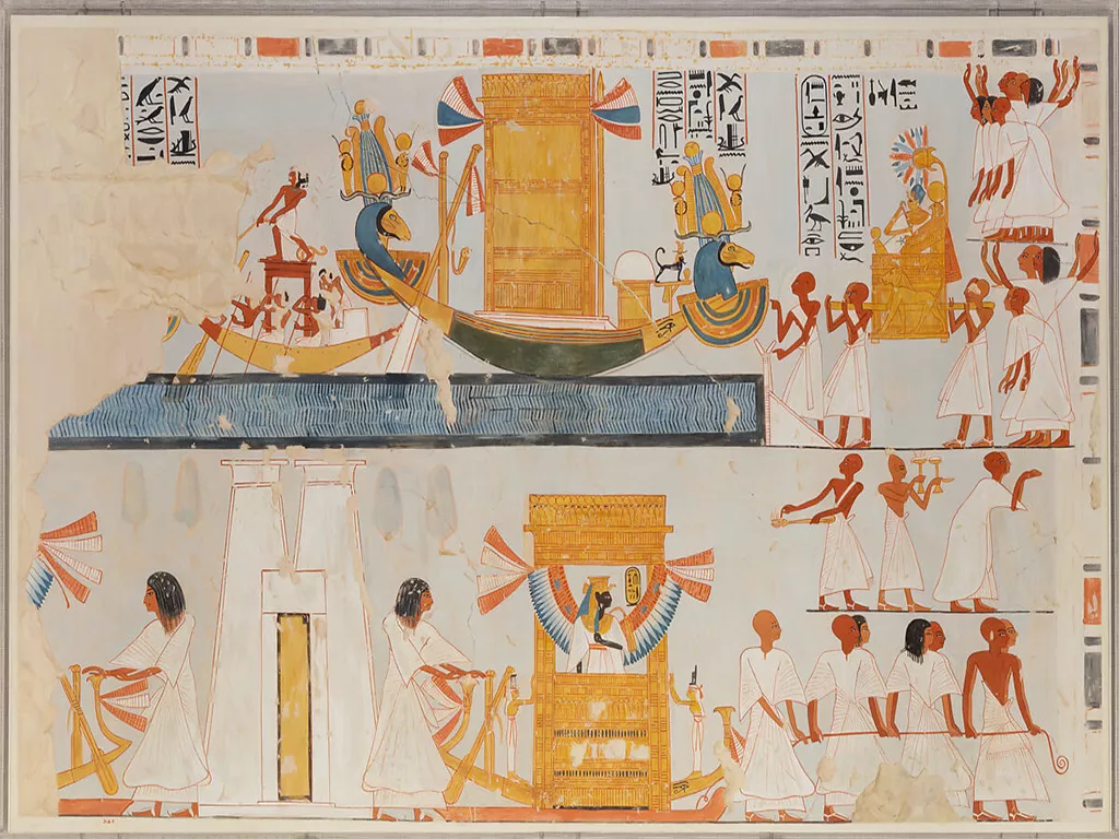 The Wenamun Report: Ancient Egypt's Decline & Sea Peoples' Rise - Credit: The Barque of Amun - The Metropolitan Museum of Art